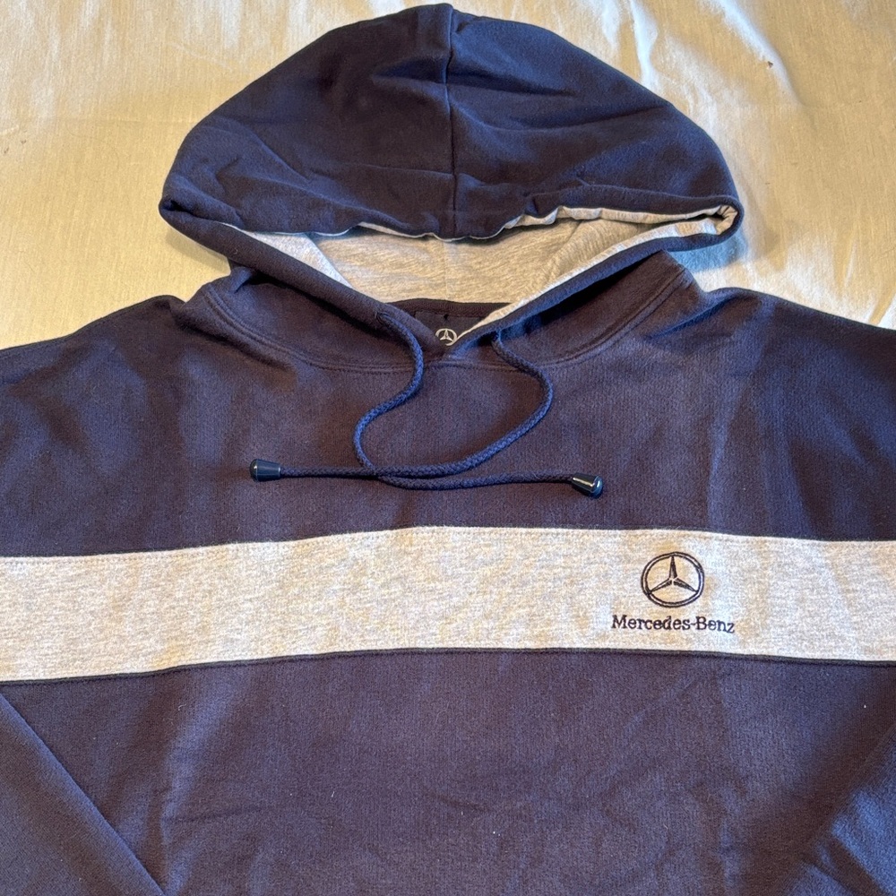 Mercedes-Benz Official Navy Men's Hoodie , M , $36